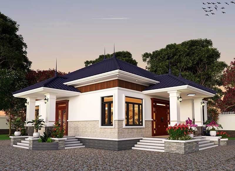 Mẫu nhà mái Nhật đẹp không tì vết được người Việt đặc biệt yêu thích - Hình 6 Mau nha mai Nhat dep khong ti vet duoc nguoi Viet dac biet yeu thich-Hinh-6