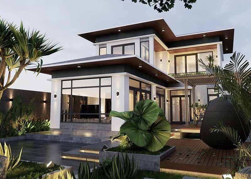 Mẫu nhà mái Nhật đẹp không tì vết được người Việt đặc biệt yêu thích - Hình 3 Mau nha mai Nhat dep khong ti vet duoc nguoi Viet dac biet yeu thich-Hinh-3