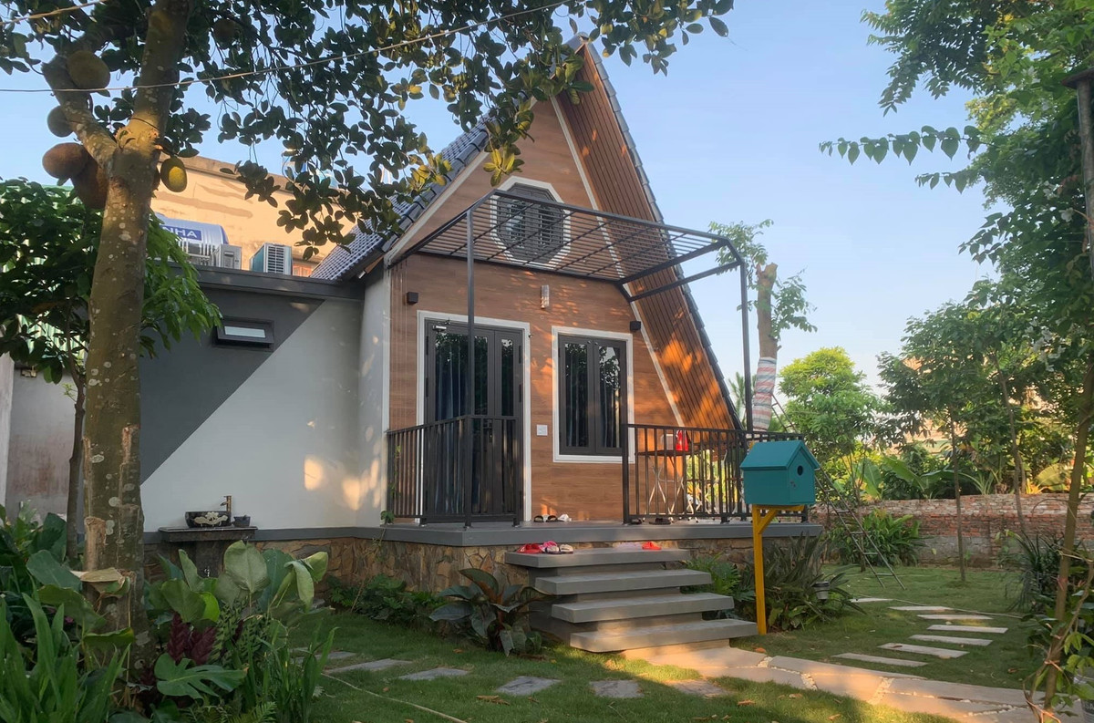 Kiến trúc sư biến mảnh đất ở quê thành "khu resort tại gia" ảnh 1