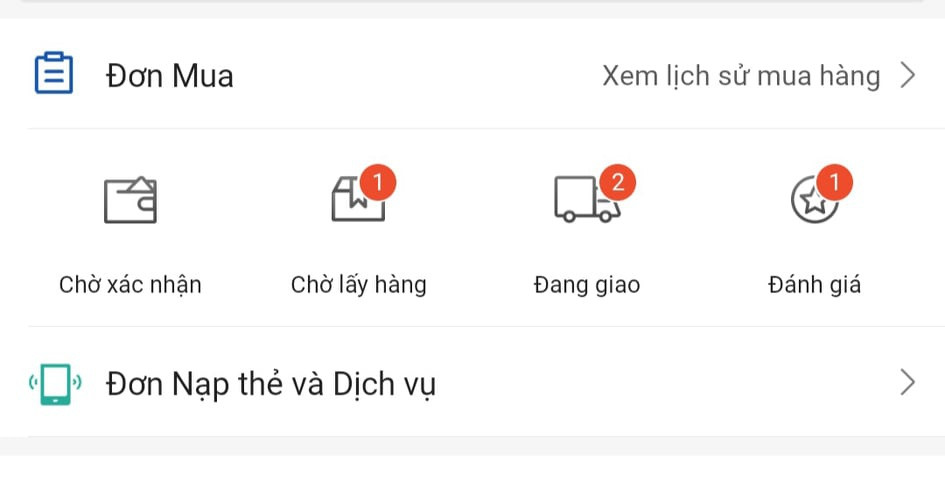 Thap thom moi lan cho hang mua online