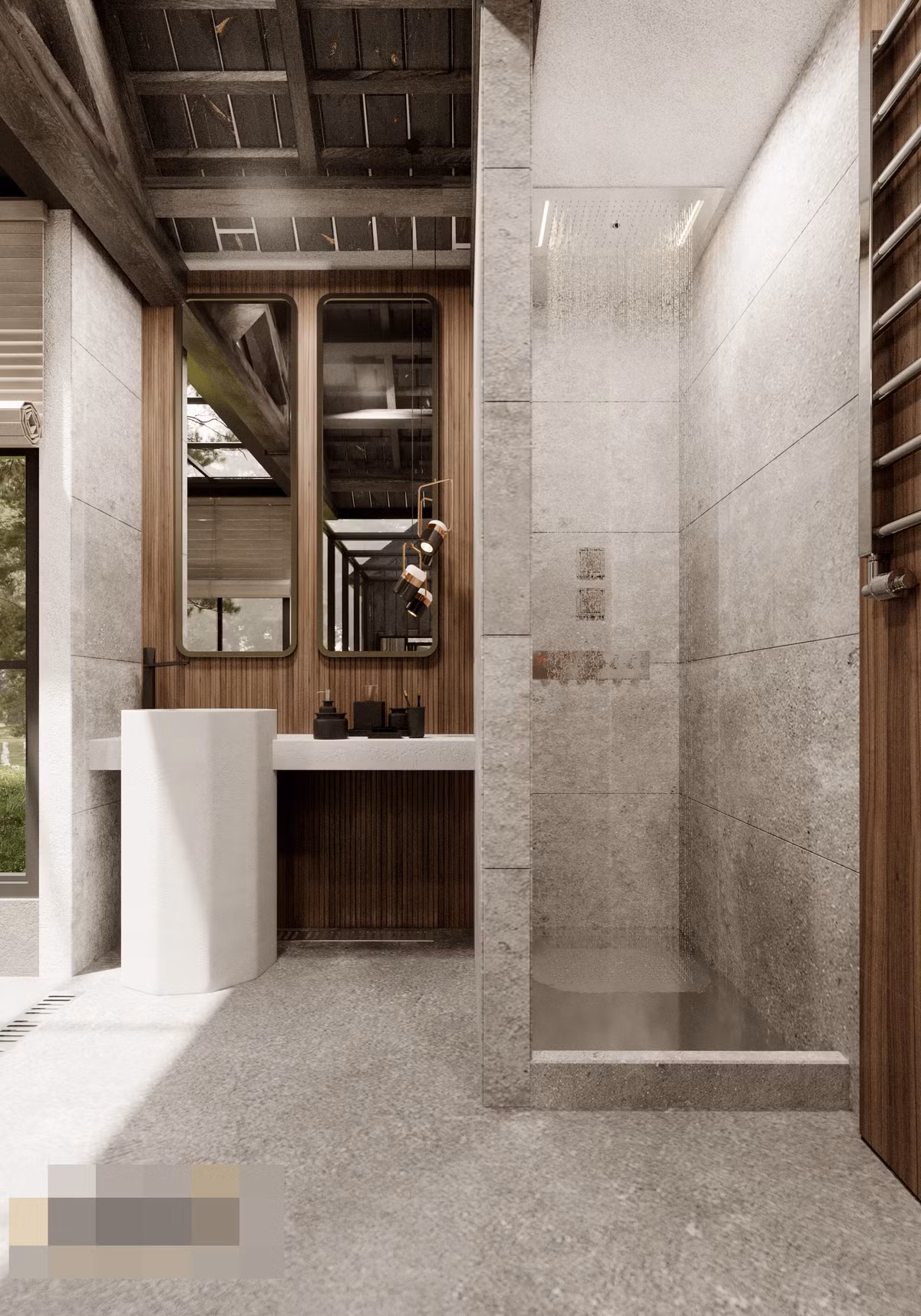 Ngôi nhà gỗ trong rừng thông ở Lâm Đồng đẹp đến mê người