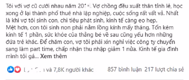 Chồng ly hôn để đổi đời, 4 năm sau gặp lại vợ cũ mà choáng váng Chong ly hon de doi doi, 4 nam sau gap lai vo cu ma choang vang