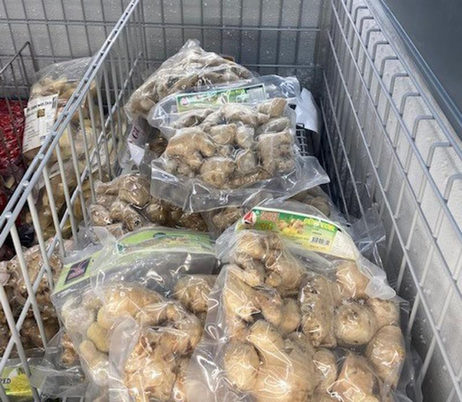 850.000 đồng/kg gừng tươi bán tại Úc 850.000 dong/kg gung tuoi ban tai Uc