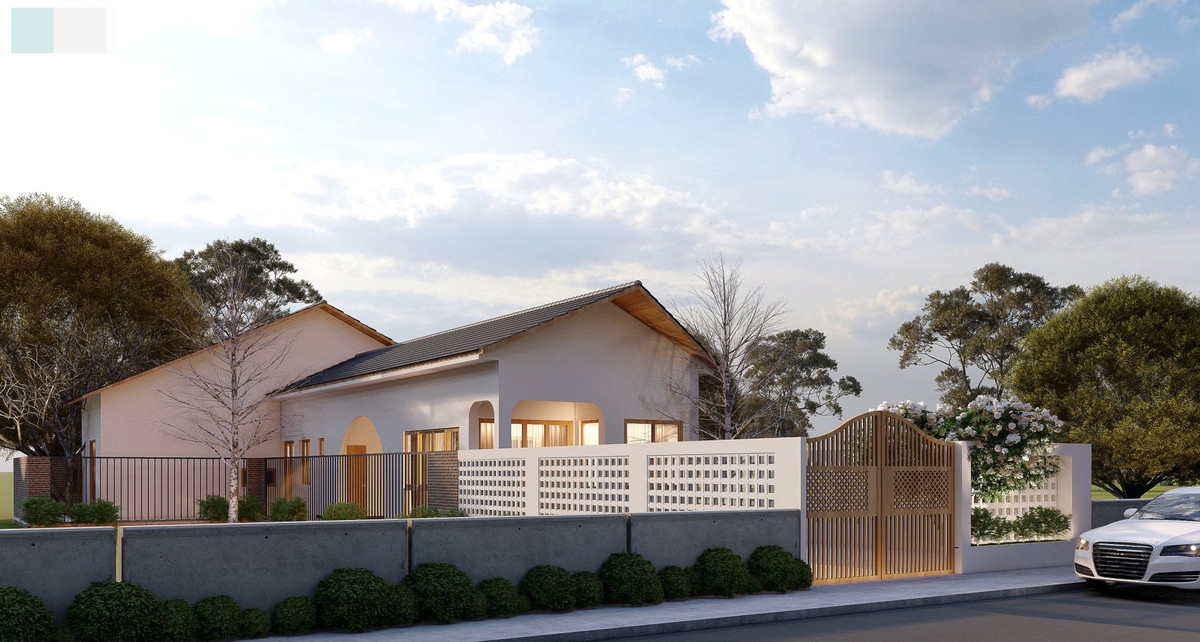 Nét đặc trưng nổi bật tiếp theo của nhà mái Nhật đó là hình dáng mái nhẹ nhàng, thanh thoát mang vẻ đẹp của phương Đông.