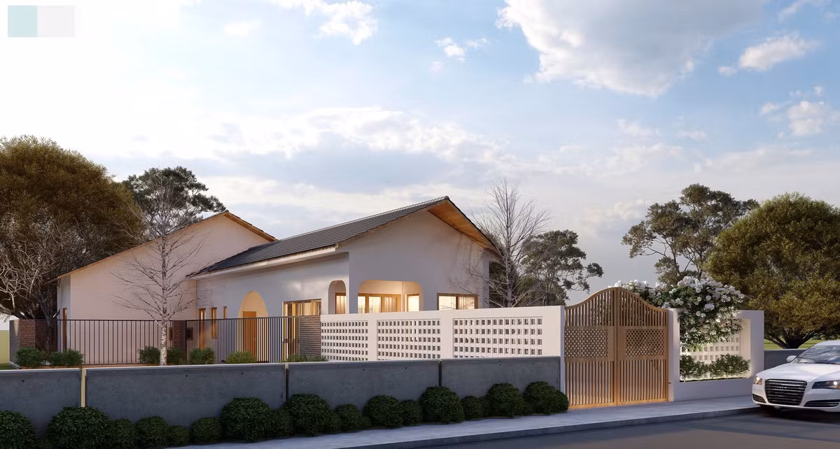 Nét đặc trưng nổi bật tiếp theo của nhà mái Nhật đó là hình dáng mái nhẹ nhàng, thanh thoát mang vẻ đẹp của phương Đông.