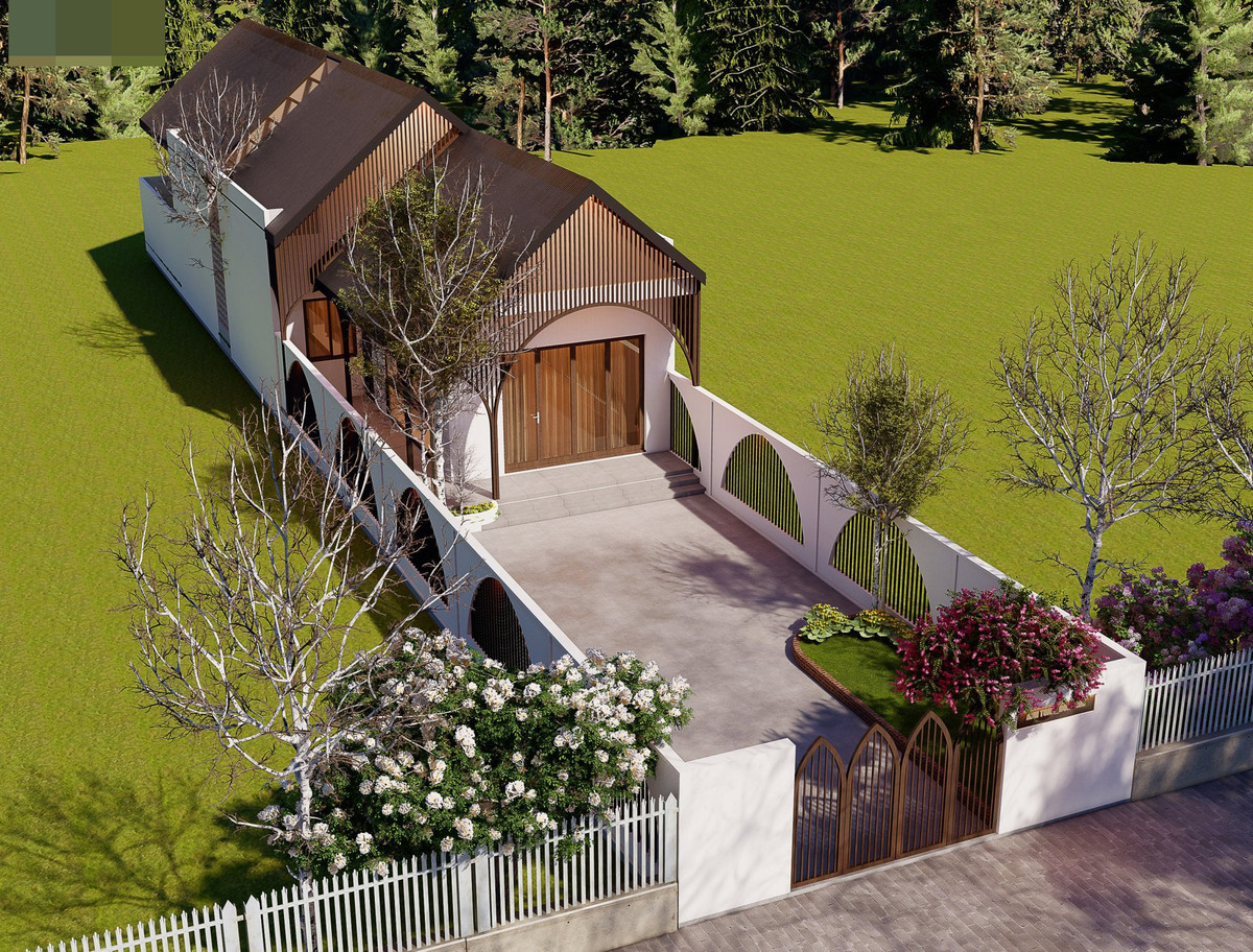 Các mẫu biệt thự hiện đại đa phần sẽ sử dụng những vật liệu đơn giản như: Thép, nhôm kính… Đây được coi là những nguyên liệu rẻ tiền giúp gia chủ tiết kiệm tối đa chi phí. Tuy nhiên, trong các thiết kế của mình, anh Hiển thường cân đối các loại vật liệu, đảm bảo mọi thứ đều hài hòa và có tính bền vững với thời gian.