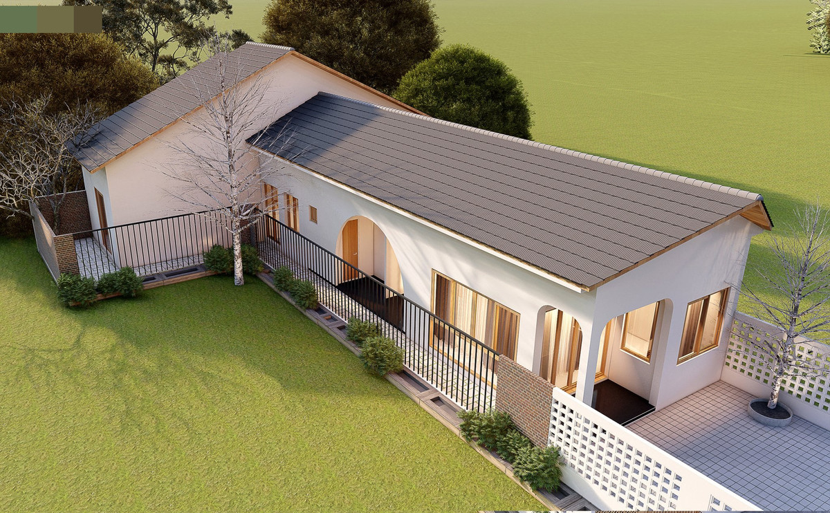 Đa phần các kiến trúc Nhật Bản đều hướng tới sự mộc mạc, giản dị và dung hòa với thiên nhiên. Chính vì thế mà khi sử dụng kiểu mái Nhật hiện đại này đã tạo được sự thu hút của người Việt Nam.