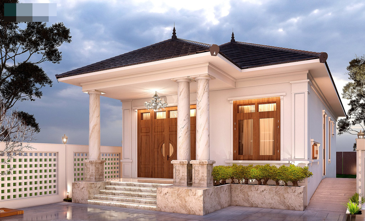 Sự khéo léo kết hợp cả 2 phong cách đã tạo nên một điểm nhấn ấn tượng cho ngôi nhà.