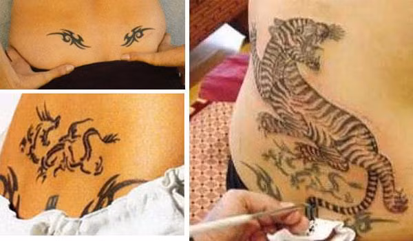 Y nghia cua gan 20 hinh xam tren co the Angelina Jolie-Hinh-9