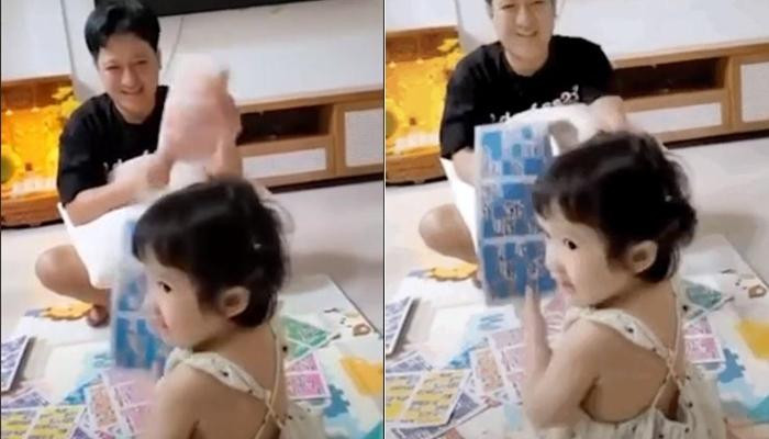 Con gai Truong Giang thich thu khi thay ba tren tivi-Hinh-2