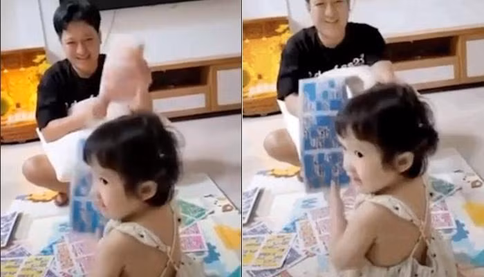 Con gai Truong Giang thich thu khi thay ba tren tivi-Hinh-2