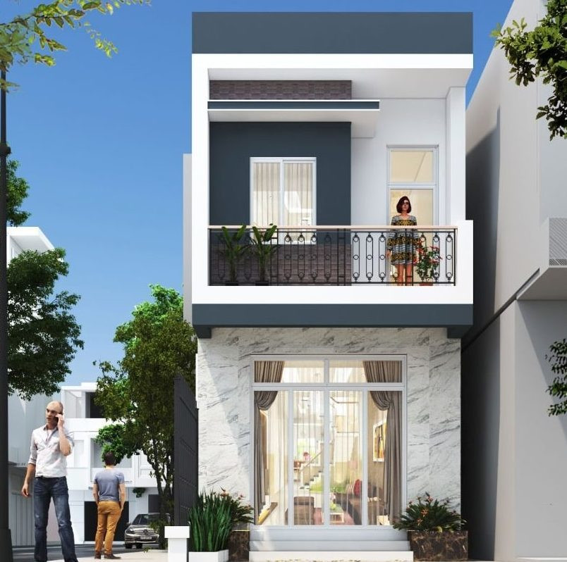 Nhà ống thường có diện tích mặt tiền hẹp nhưng lợi thế về chiều sâu nên cần bố trí các phòng ốc một cách khoa học, hợp lý