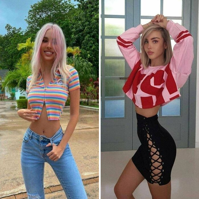 "Cô ấy chắc không có nội tạng mất", "Không thể tin đó là eo của một người bình thường", những người xem bày tỏ thắc mắc với bức ảnh của ngôi sao Instagram có 1,2 triệu người theo dõi. Đa số ý kiến cho rằng vòng eo của cô nàng nhỏ một cách phi thực tế.