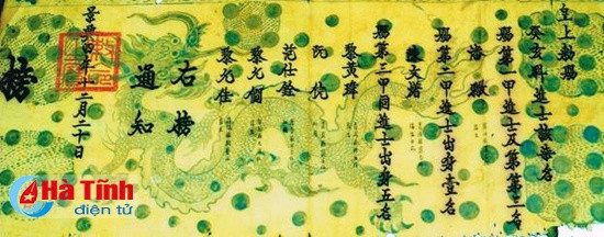 Vị thám hoa nước Việt Nam được Càn Long tặng 18 cỗ quan tài? Vi tham hoa nuoc Viet Nam duoc Can Long tang 18 co quan tai?