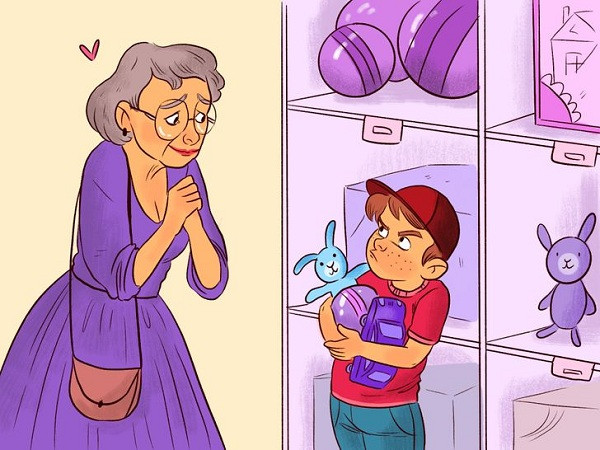 Ong ba cham chau du yeu thuong may cung tranh lam 10 viec nay