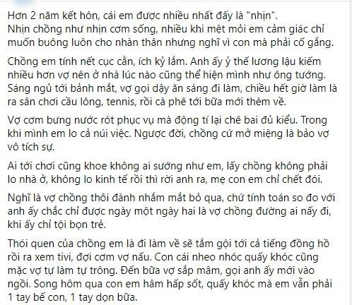 Vo sap com thieu dua, chong gian du hat tung toe ca mam