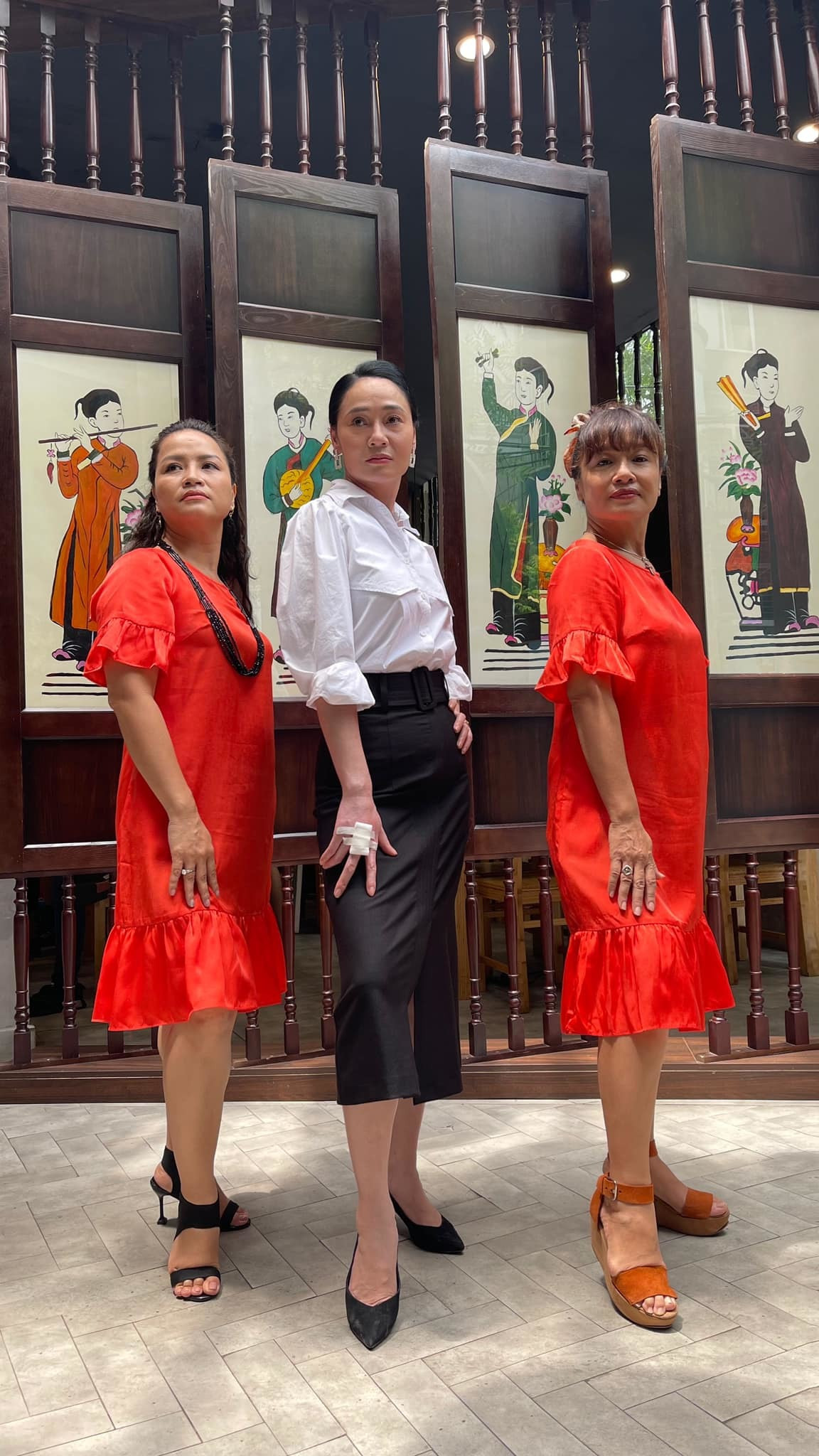 Hậu trường hài hước một cảnh phim chưa lên sóng được Quách Thu Phương chia sẻ liên quan đến ba nhân vật Sa, Xuân và Bích.