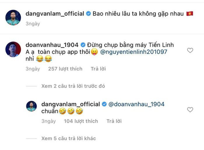 "Bí mật động trời" trong chiếc điện thoại của tiền đạo Tiến Linh ảnh 3