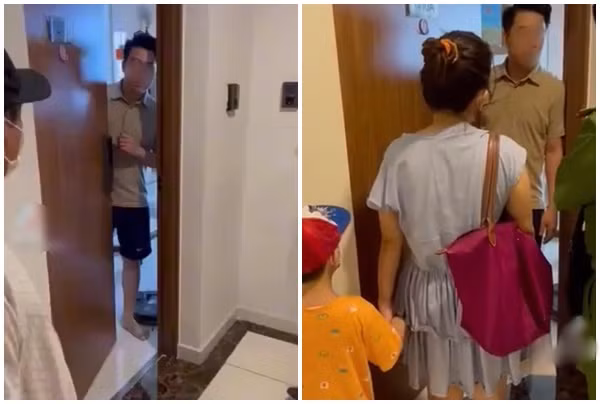 Vo moi cong an di cung de bat qua tang chong song chung voi nhan tinh