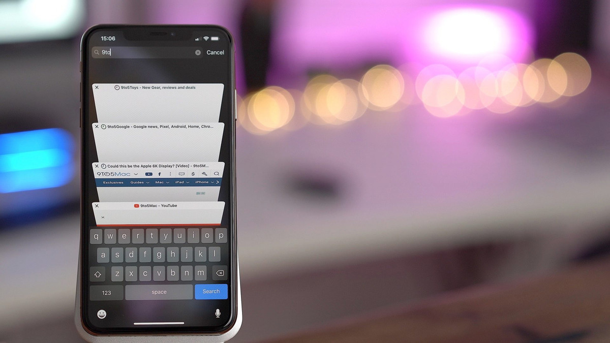 Meo dong nhanh hang tram tab Safari tren iPhone