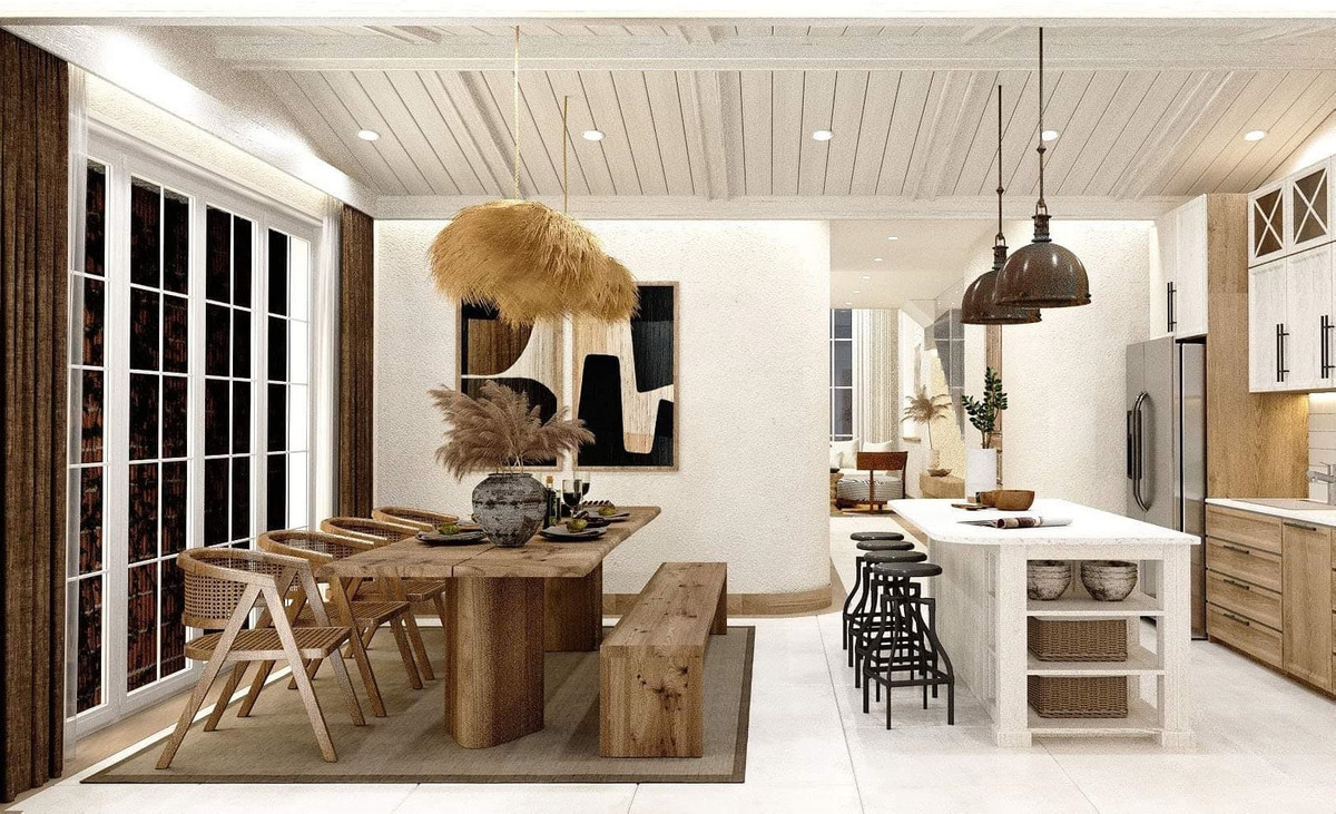 Cầu thang treo lơ lửng trong ngôi nhà mái vòm ở Đồng Nai ảnh 2