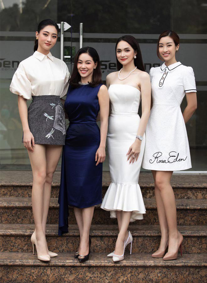 Lương Thùy Linh giống hệt "người khổng lồ" khi hội ngộ với bạn - Hình 3 Luong Thuy Linh giong het