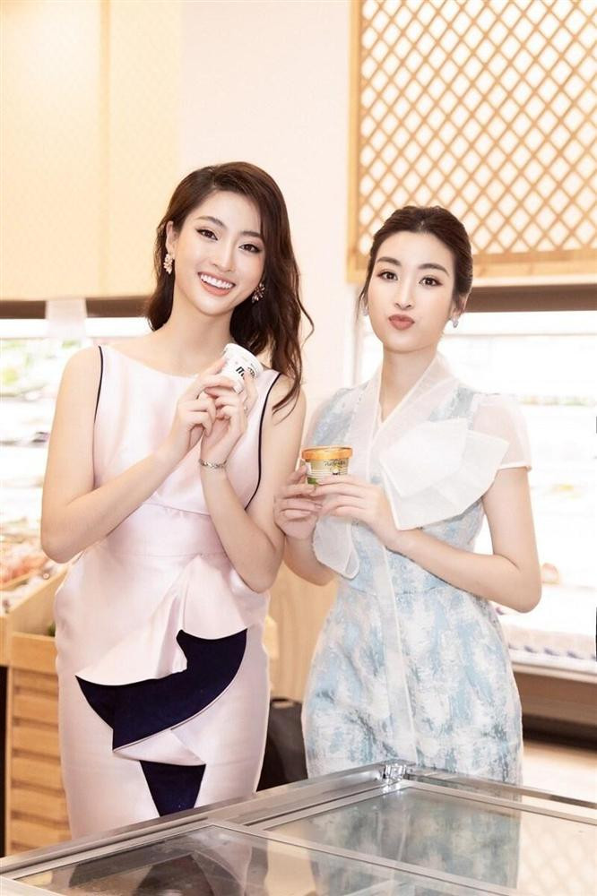 Lương Thùy Linh giống hệt "người khổng lồ" khi hội ngộ với bạn - Hình 7 Luong Thuy Linh giong het