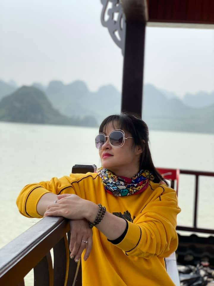 Nhan sac vo kem 11 tuoi cua nghe si Quang Thang