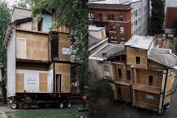 Can canh biet thu 41 ty tung duoc cat lam doi de van chuyen tren pho-Hinh-2