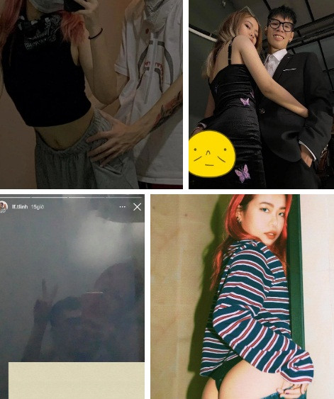 hông dừng lại ở việc phát cẩu lương dễ thương như bình thường, không ít lần cặp đôi Gen Z của làng rap này gây tranh cãi vì loạt hình ảnh bị cho là nhạy cảm, có yếu tố 18+ từ trang phục cho đến cách tạo dáng rồi ngôn từ