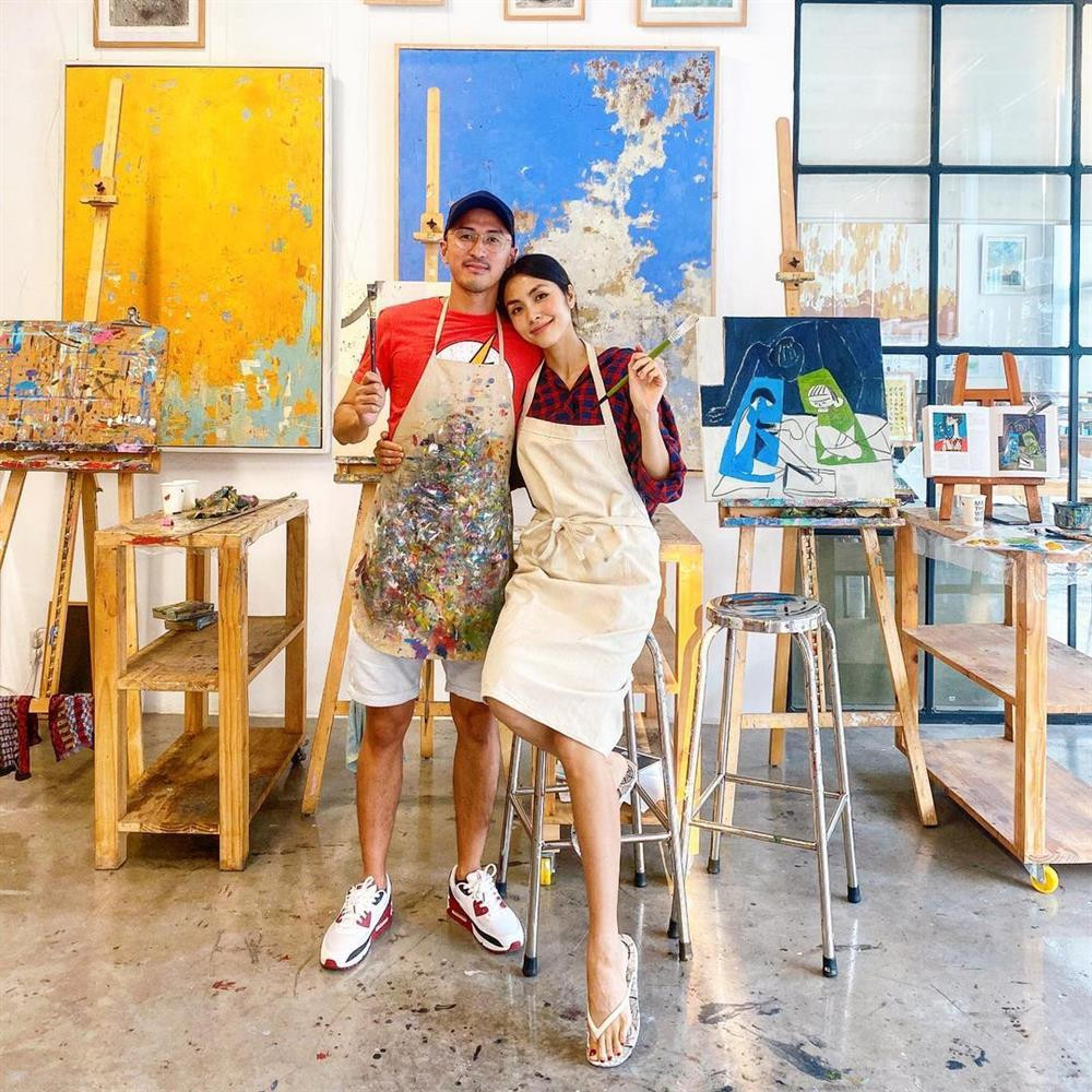 Tang Thanh Ha khoe anh thuo hen ho, 