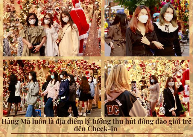 Muôn kiểu check-in của giới trẻ trước thềm Giáng sinh Muon kieu check-in cua gioi tre truoc them Giang sinh