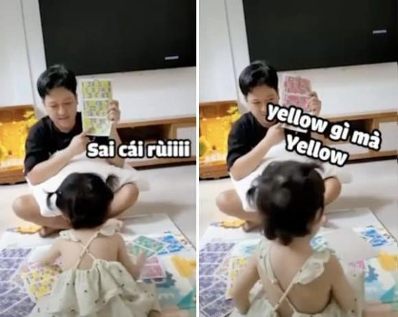 Moi 2 tuoi con gai Truong Giang doc tieng Anh 