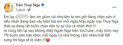 Thuy Nga tuc gian khi bi dat dieu 