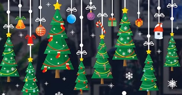 6 meo trang tri nha don Noel don gian ma dep mien che