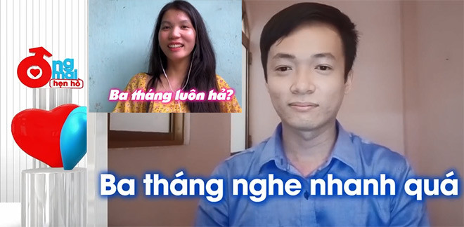 Chia sẻ về chuyện kết hôn, Quang Dũng thật thà: “Nếu tìm được người phù hợp thì trong vòng ba tháng mình có thể tiến tới được. Có những người chỉ có một tháng rồi cưới luôn”. Nguyễn Phúc hốt hoảng: “Nhanh quá vậy? Ba tháng luôn hả? Em nghĩ là phải nửa năm. Mặc dù em cũng muốn cưới sớm mà nghe ba tháng nhanh ghê. Em không thuộc người một tháng cưới vì em muốn tìm hiểu kỹ”.
