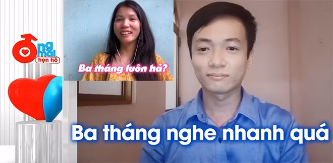 Chia sẻ về chuyện kết hôn, Quang Dũng thật thà: “Nếu tìm được người phù hợp thì trong vòng ba tháng mình có thể tiến tới được. Có những người chỉ có một tháng rồi cưới luôn”. Nguyễn Phúc hốt hoảng: “Nhanh quá vậy? Ba tháng luôn hả? Em nghĩ là phải nửa năm. Mặc dù em cũng muốn cưới sớm mà nghe ba tháng nhanh ghê. Em không thuộc người một tháng cưới vì em muốn tìm hiểu kỹ”.