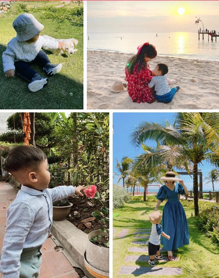 Moi hon 1 tuoi nhung con trai Hoa Minzy da lo ro ve thong minh-Hinh-3