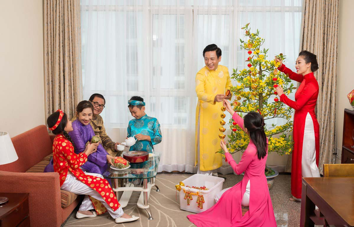 Meo don nha ngay Tet cho cac ba noi tro