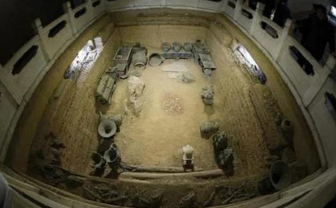 Khai quật lăng mộ nữ tướng đầu tiên của Trung Quốc Khai quat lang mo nu tuong dau tien cua Trung Quoc