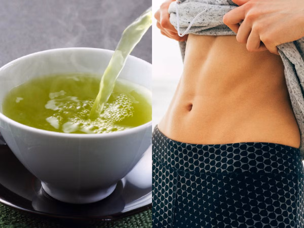  2. Trà xanh: Trà xanh không đường giúp tăng tốc độ trao đổi chất. Trà xanh còn chứa catechin - chất chống oxy hóa hỗ trợ đốt cháy chất béo. Ảnh: Times of India.