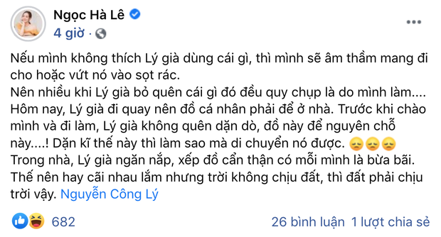 Mới cưới nhau, Công Lý và bà xã kém 15 tuổi đã cãi vã thế này Moi cuoi nhau, Cong Ly va ba xa kem 15 tuoi da cai va the nay