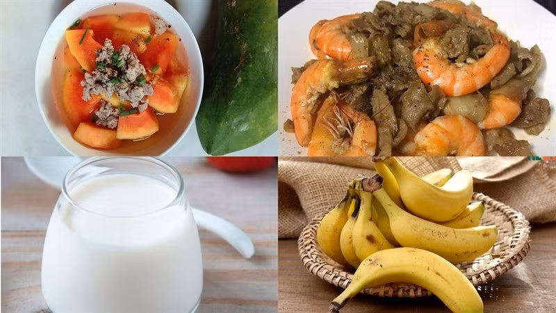 Thuc don com cu cho me moi sinh: 2 nen an, 3 nen tranh