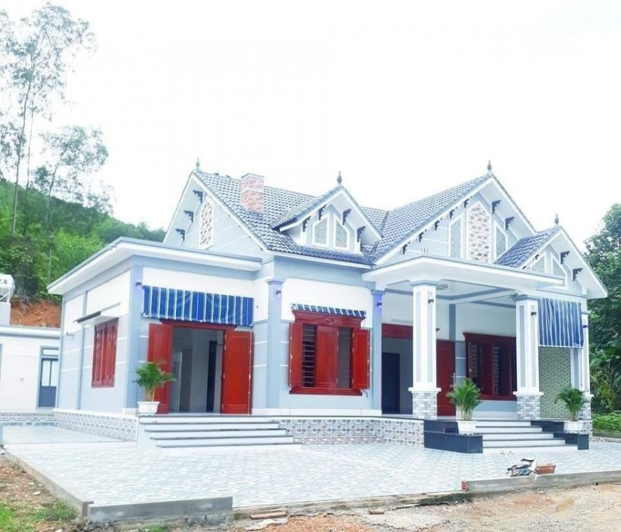 Hai kieu nha cap 4 rong 100m2 chi phi 450 trieu quay dau dep xuat sac-Hinh-2