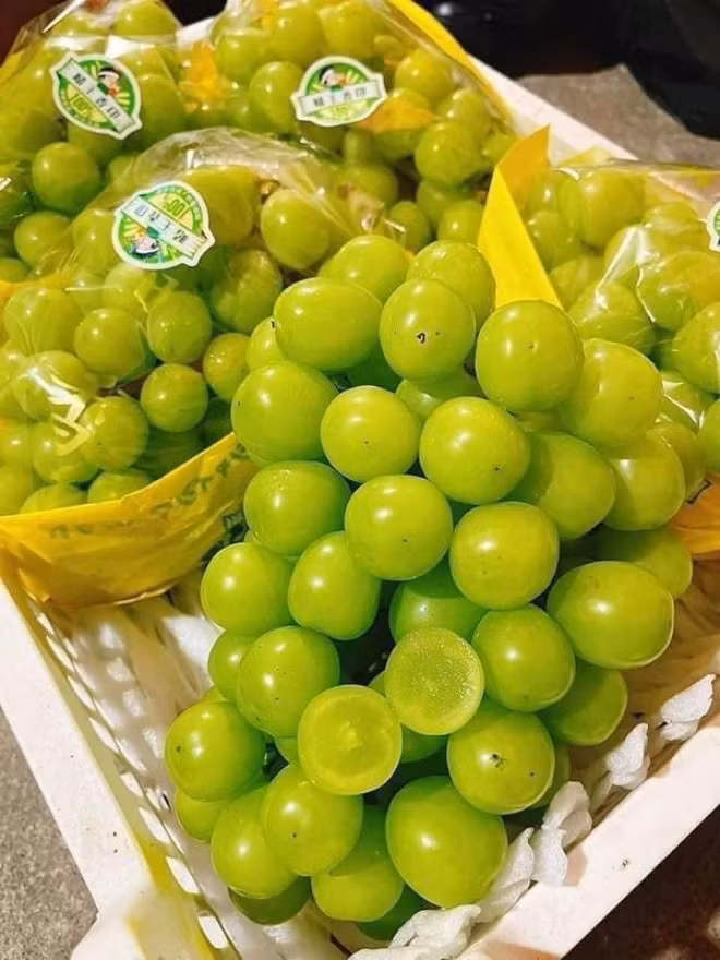 Nho sua Trung Quoc dang vao mua, gia nhap ve re thu hut nguoi mua-Hinh-8