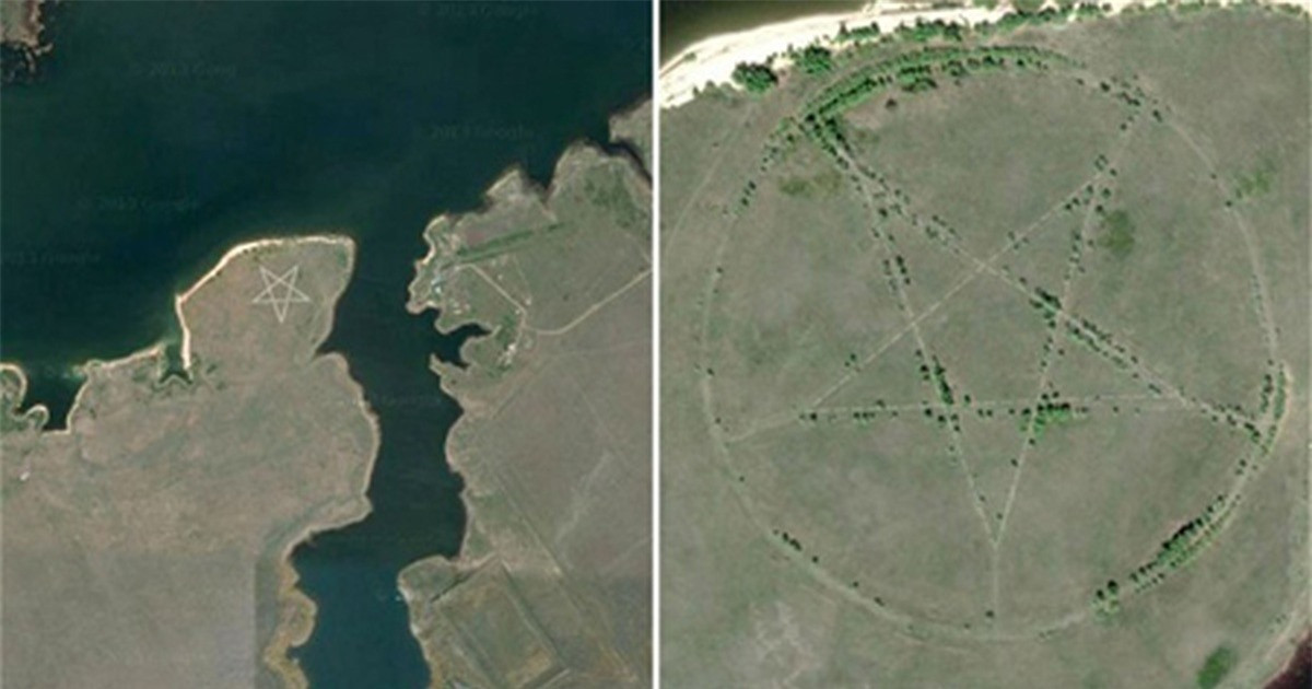 6 địa điểm cực dị và bí ẩn được biết đến nhờ Google Maps ảnh 3