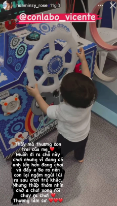 Hoa Minzy cho thay dac diem tinh cach cua con trai chi qua mot chi tiet