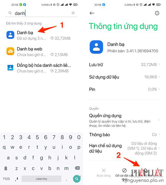 Mách bạn 6 cách sửa lỗi điện thoại bị mất danh bạ - Hình 5 Mach ban 6 cach sua loi dien thoai bi mat danh ba-Hinh-5