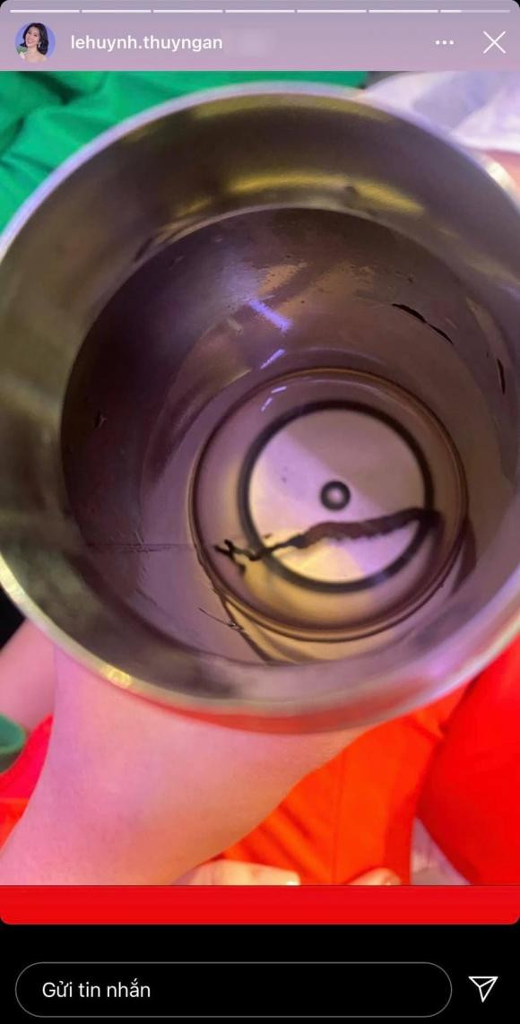 Sau sinh Dam Thu Trang boi bo bang 