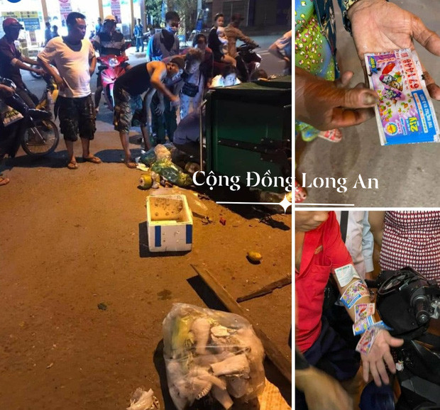 Lục tung bãi rác để tìm 12 tờ vé số trị giá 180 triệu Luc tung bai rac de tim 12 to ve so tri gia 180 trieu